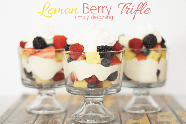 Lemon Berry Trifle
