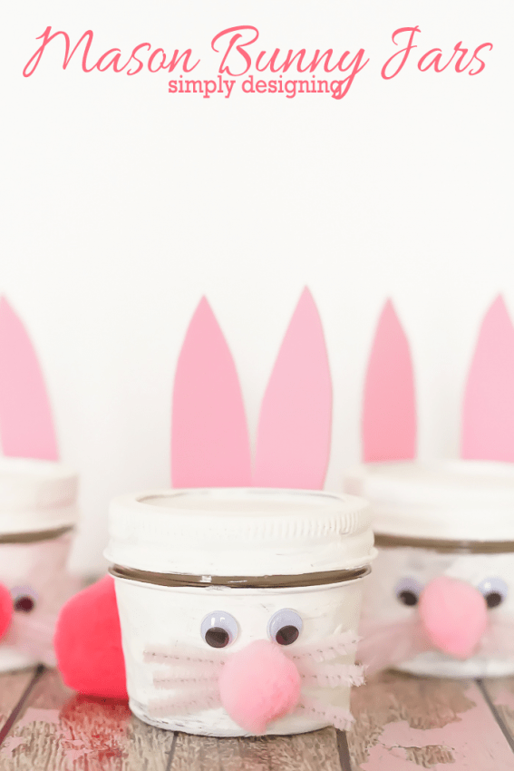 Mason Bunny Jar Craft