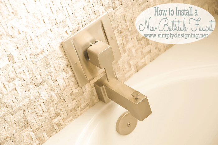 Install a New Bathtub Faucet