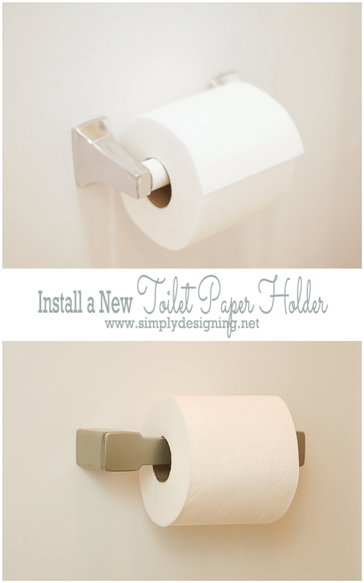Install a New Toilet Paper Holder