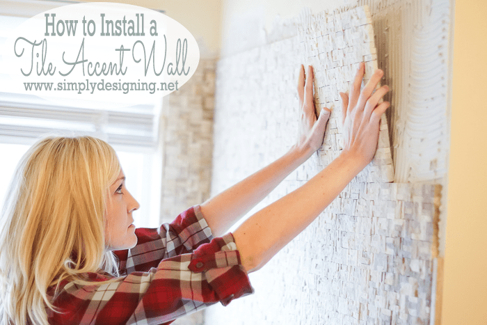 Install a Tile Accent Wall In A Day