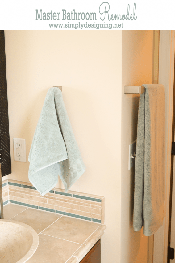 Master Bathroom Remodel - New Accessories