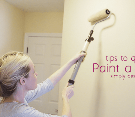 Roll Paint onto Walls
