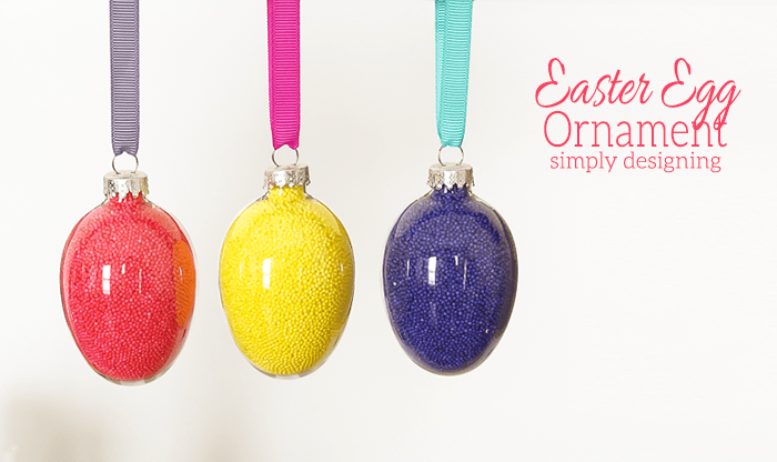 Sprinkle Easter Egg Ornament