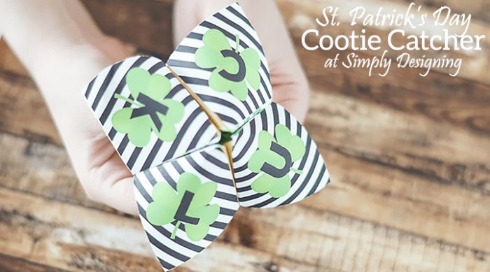 St Patricks Day Cootie Catcher | St Patricks Day Cootie Catcher | 5 | Mother's Day Card