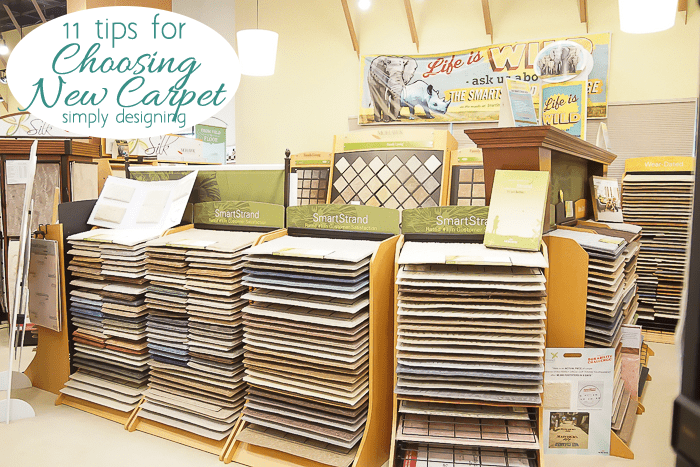 Store with New Carpet Displays to Choose From