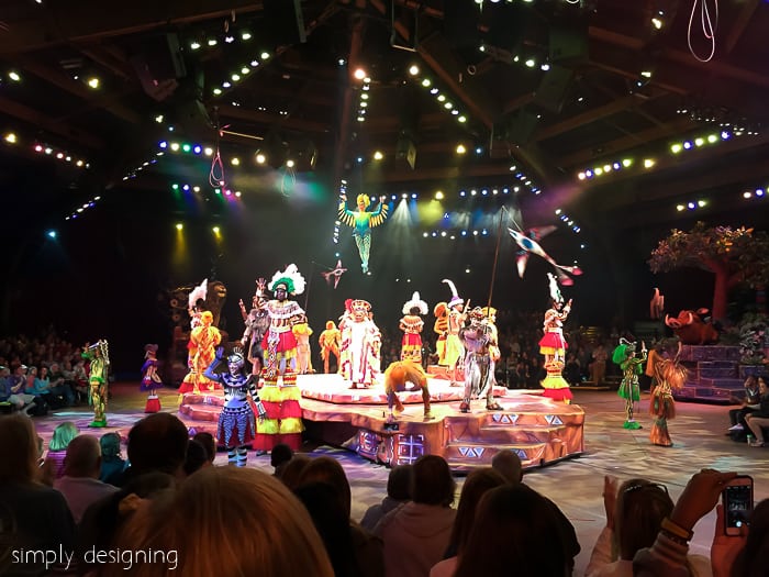 Festival of the Lion King at Animal Kingdom