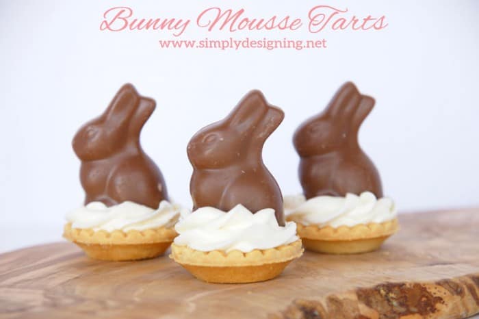 bunny mousse tarts