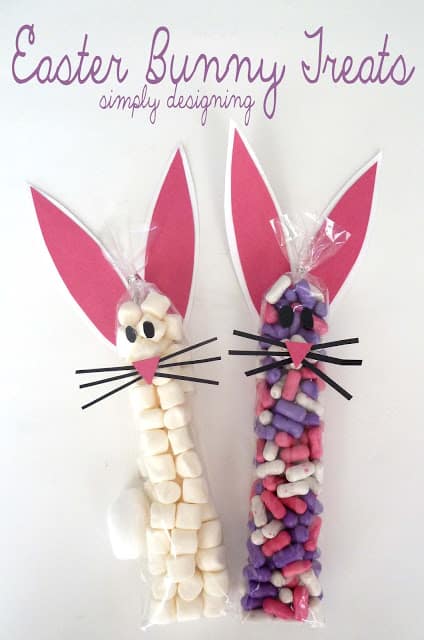 easter bunny treat bags