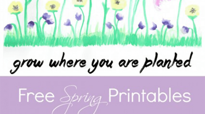 15 FREE Spring Printables | 15 FREE Spring Printables | 1 | Spring Printables