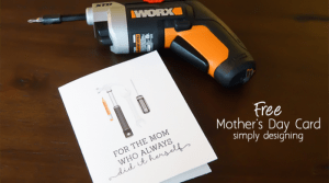 Mothers Day Gift Idea Featured Image Free Mother's Day Card Printable + Gift Idea 4 Grill Tools Giveaway