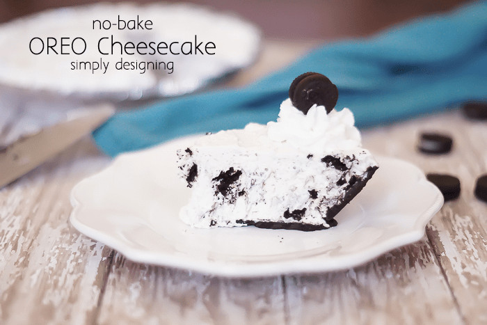 No-Bake Oreo Cheesecake