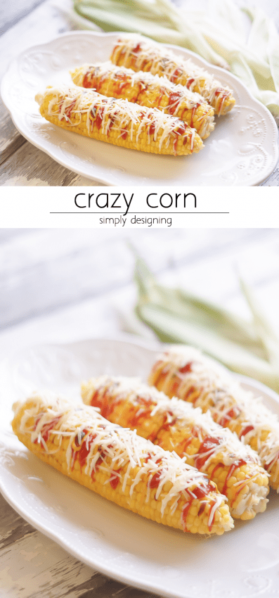 Crazy Corn Recipe - this is a real El Salvadorian treat - you'll never want to eat corn on the cob any other way
