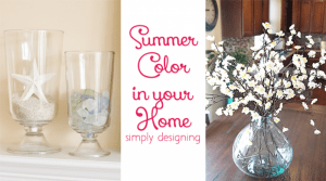 Summer Color in your Home featured Image Incorporate Summer Colors into your Home Without Breaking your Budget 2 4th of July Wreath