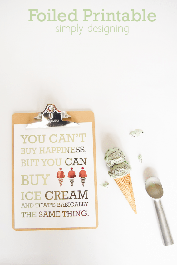 You cant buy happiness printable