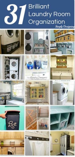 31 Laundry Room Organization Ideas | Simply Designing with Ashley