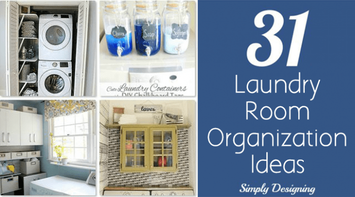 laundry room organization featured image 31 Laundry Room Organization Ideas 40 New Year's Resolutions