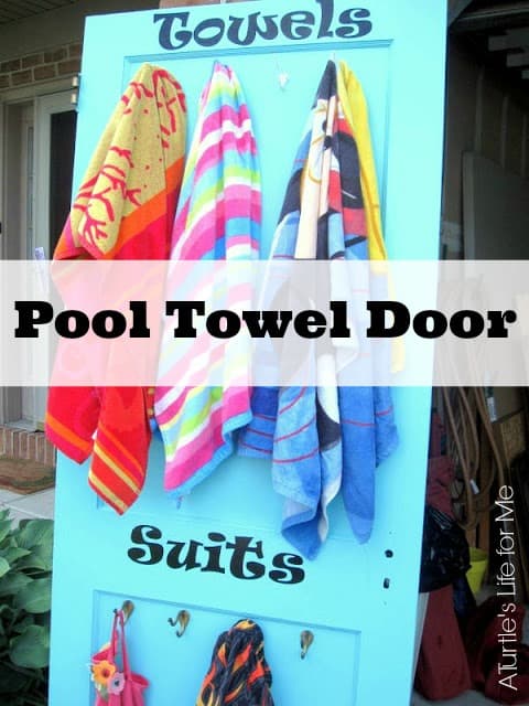 Pool Towel Door
