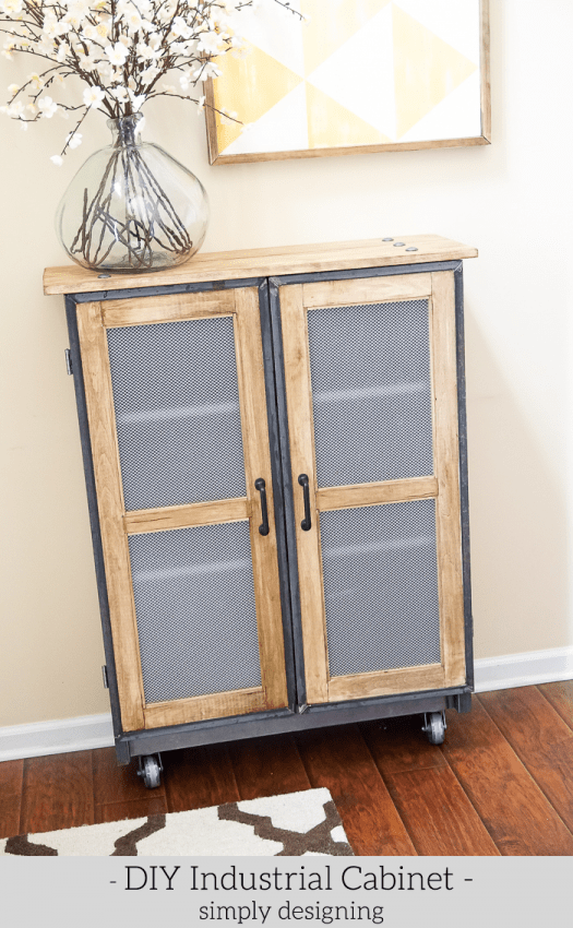 Build an Industrial Cabinet from an IKEA bookcase