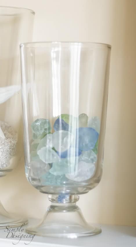Decorate your Beach House - sea glass