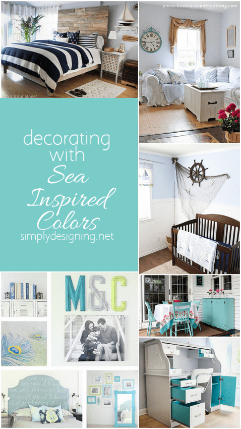 Decorating with Sea Inspired Colors