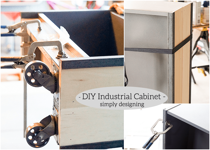 Industrial Cabinet - add iron details