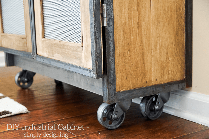 Industrial Cabinet with casters