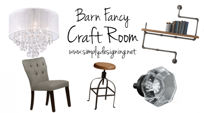 Industrial Craft Room | Craft Room Inspiration | 13 | printer table