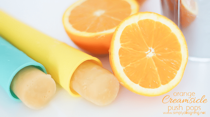 Orange Creamsicle Popsicle Push Pops featured image Orange Creamsicle Popsicles 13 Valentine's Day Sweets