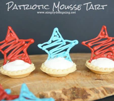 Patriotic Mousse Tarts