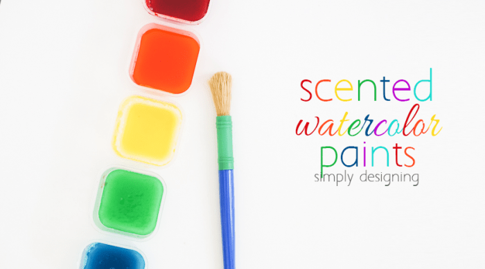 Scented Watercolor Paints featured image | Scented Watercolor Paints | 6 | sensory sand