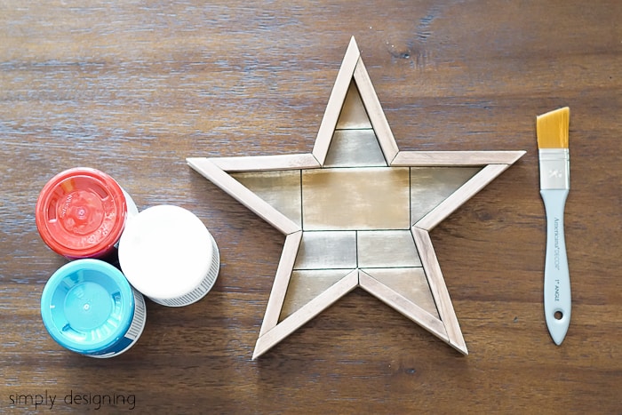 Whitewashed Barn Star Supplies