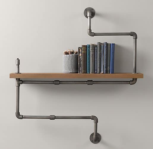 industrial pipe shelf