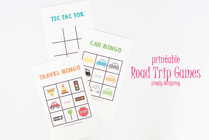 printable road trip games Dry Erase Road Trip Games + Kids Travel Kit 16 summer dinner party idea