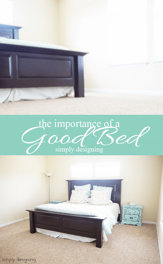 the importance of a good bed