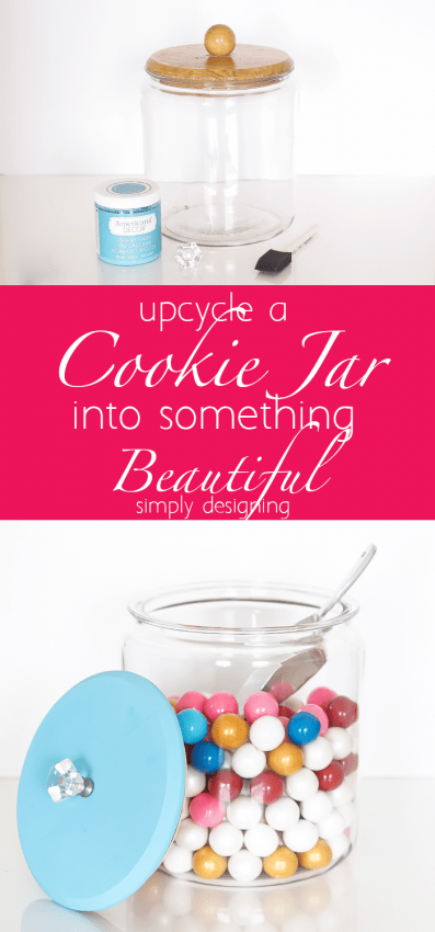 upcycle a 3 dollar cookie jar into something beautiful