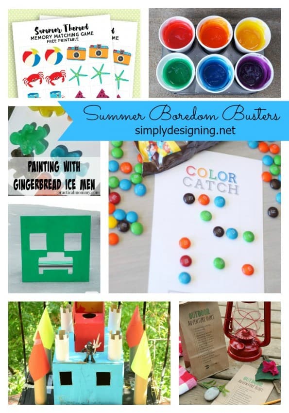 Boredom Busters Collage Pinterest