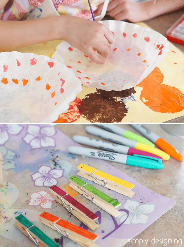 Coffee Filter Butterflies