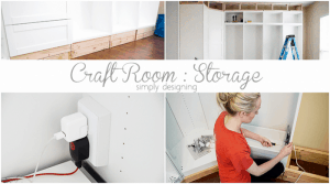 Craft Room Storage featured image Craft Room : Installing Storage : Part 2 3