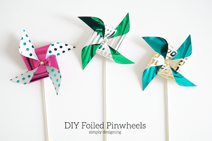 Foiled Pinwheels