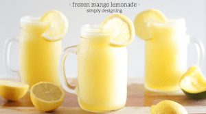 Frozen Mango Lemonade Recipe Featured Image Frozen Mango Lemonade Recipe 4 fruit recipes