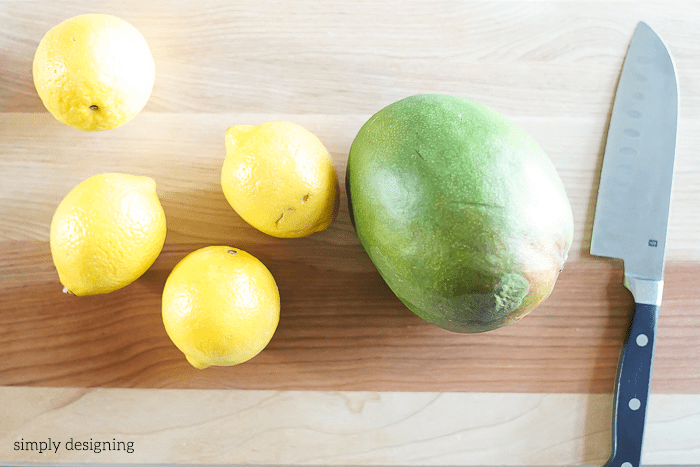 Frozen Mango Lemonade Recipe ingredients. Homemade Frozen Mango Lemonade Recipe - this is the best summer drink and it is so easy to make with only a few ingredients