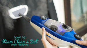 How to Steam a Suit featured image How to Steam Clean a Suit 2 Raspberry Pomegranate Jelly