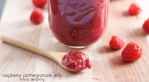 Raspberry Pomegranate Jelly featured image Raspberry Pomegranate Jelly 4 fruit juice gummies