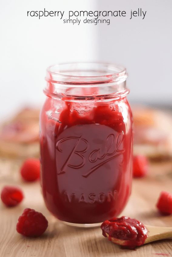 Raspberry Pomegranate Jelly