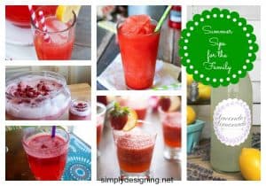 Summer Sips for the Family Family Friendly Summer Drinks 3 fruit recipes