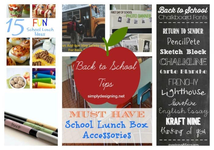 Back to School Tips Round Up Featured Image | Back to School Ideas | 14 | clean and organize