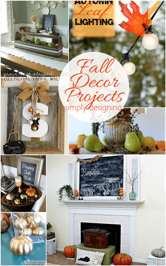 37 Fabulous Autumn Decorating Ideas and Fall Home Decor Projects
