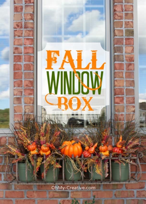 Fall Window Box