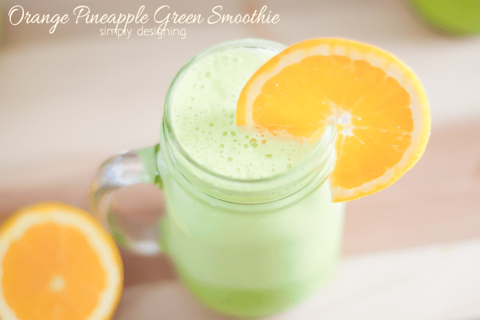 This simple and refreshing Green Smoothie Recipe is a perfect way to wake up. It is a healthy smoothie full of protein, probiotics, fruits, and vegetables and believe it or not kids love it too!